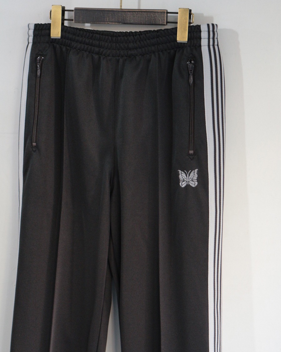 NEEDLES (�ˡ��ɥ륺) | Track Pant - Poly Smooth (�ȥ�å��ѥ�� - �ݥꥨ���ƥ륹�ࡼ��) - C-Charcoal