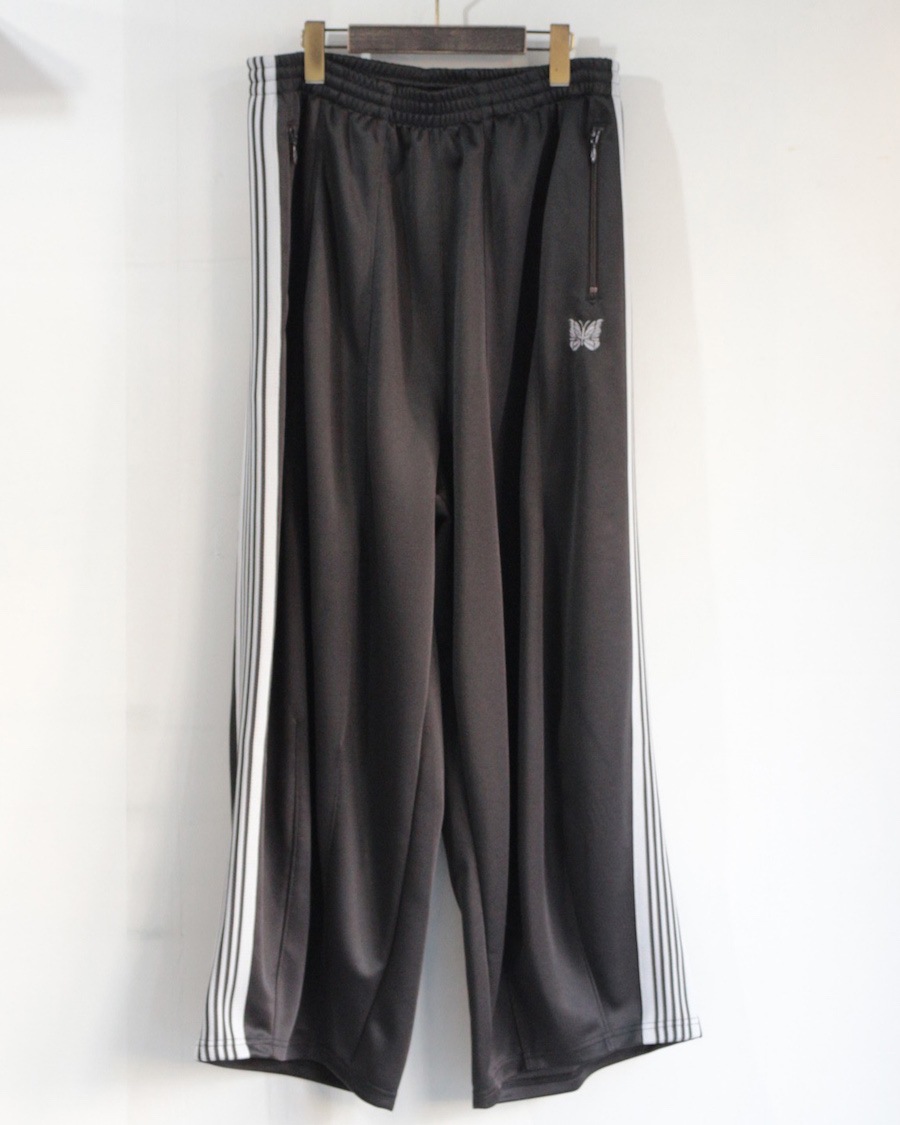 NEEDLES (�ˡ��ɥ륺) | H.D. Track Pant - Poly Smooth (�ҥ��ǥ�ȥ�å��ѥ�� - �ݥꥨ���ƥ륹�ࡼ��) - Charcoal