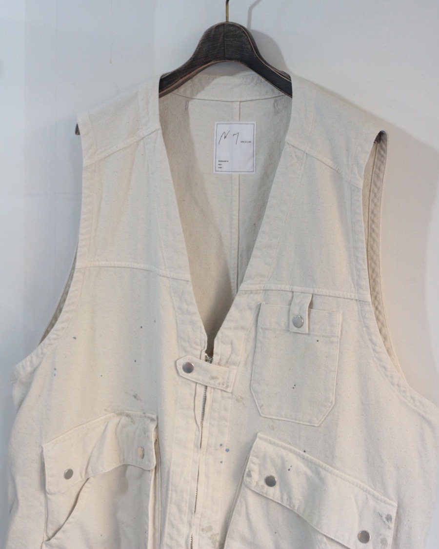 ANCELLM (���󥻥��) | C/R DUCK UTILITY VEST