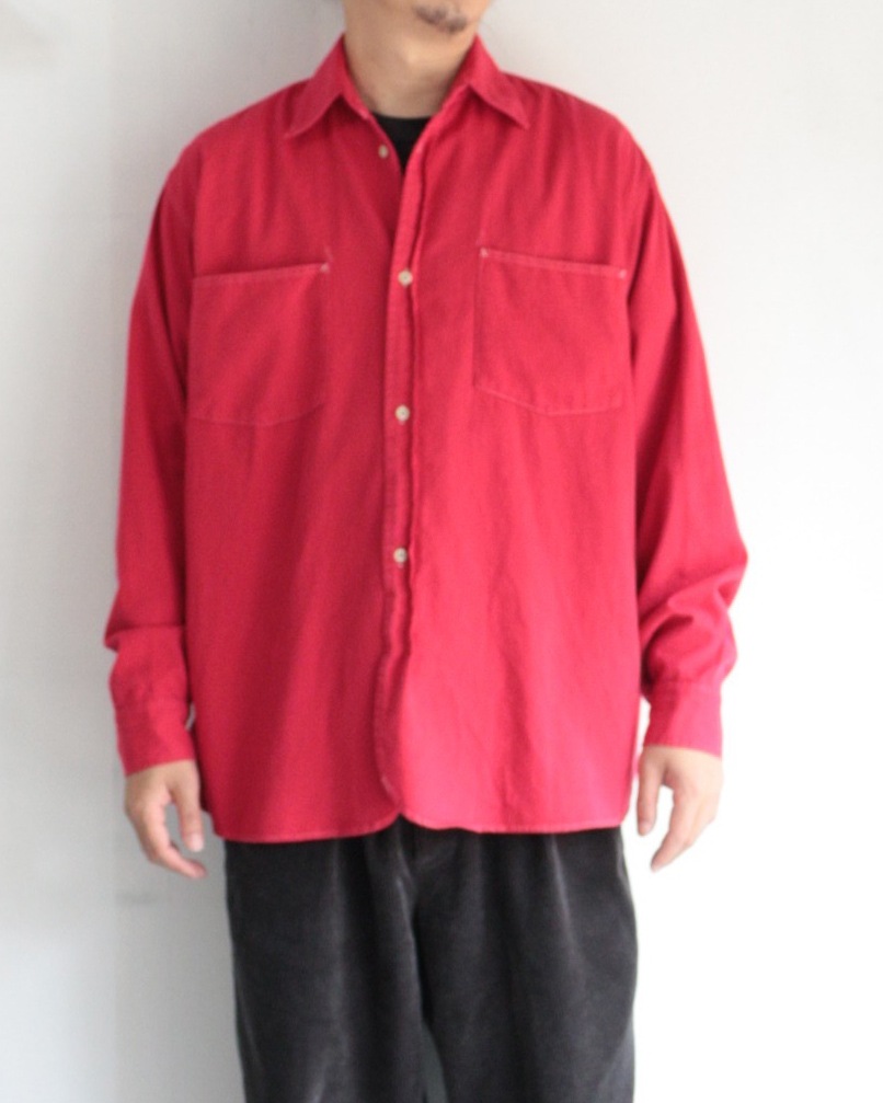 MAATEE&SONS (�ޡ��ƥ�������ɥ���) |  WORK SHIRTS COTTON VINTAGE / C/25 RED , C/63 CHINOBEIGE