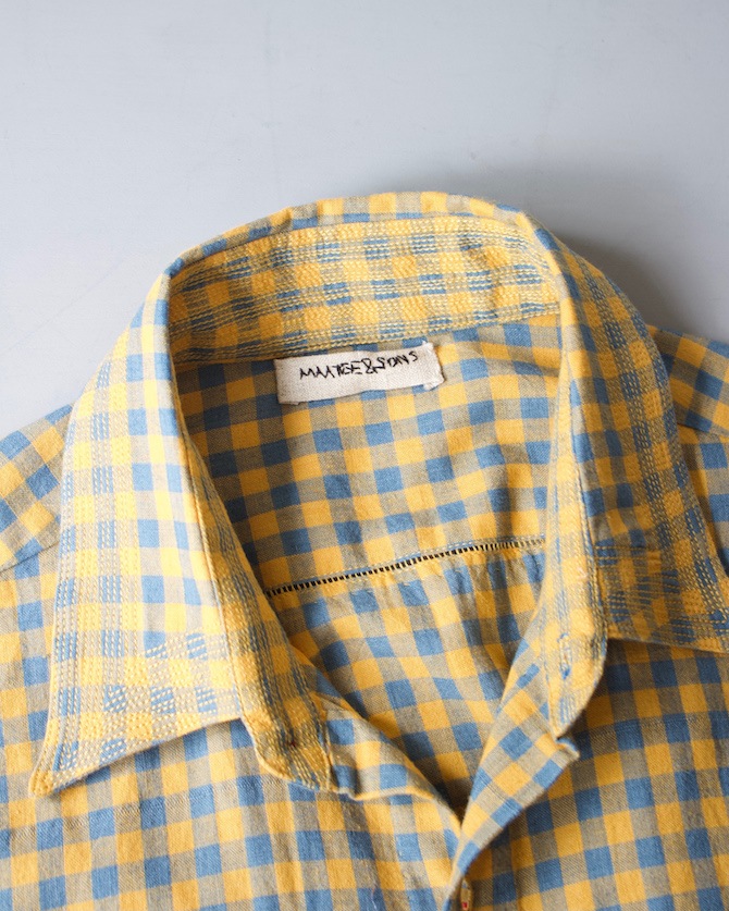 MAATEE&SONS GUPTA KHADI COTTON CHECK 3 - その他