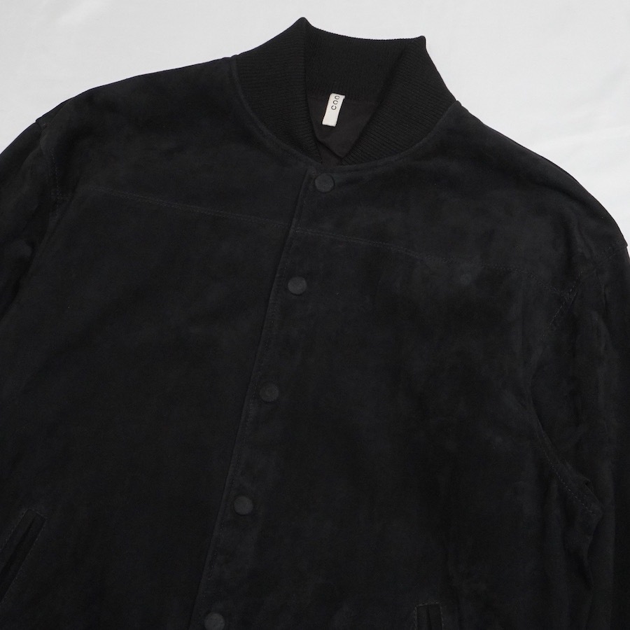 CCU (���������桼) | "BEVERLY" VARSITY JACKET (�ȥӥХ꡼�� �С����ƥ����㥱�å�) - BLACK