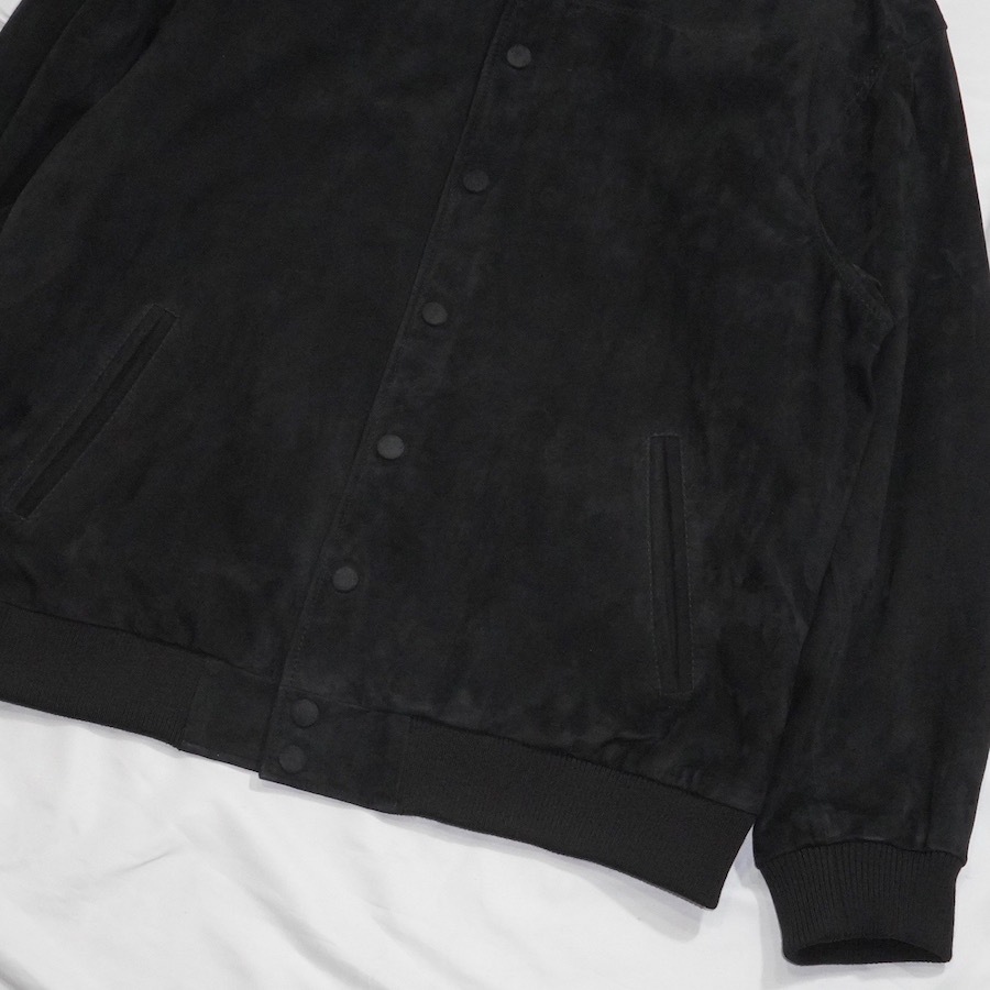 CCU (���������桼) | "BEVERLY" VARSITY JACKET (�ȥӥХ꡼�� �С����ƥ����㥱�å�) - BLACK