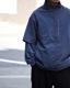 PASTOR NOVA (ѥȥΥ) | WTEX REVERSIBLE H/S SHIRT (֥ƥåС֥ϡե꡼֥) - Dark blue