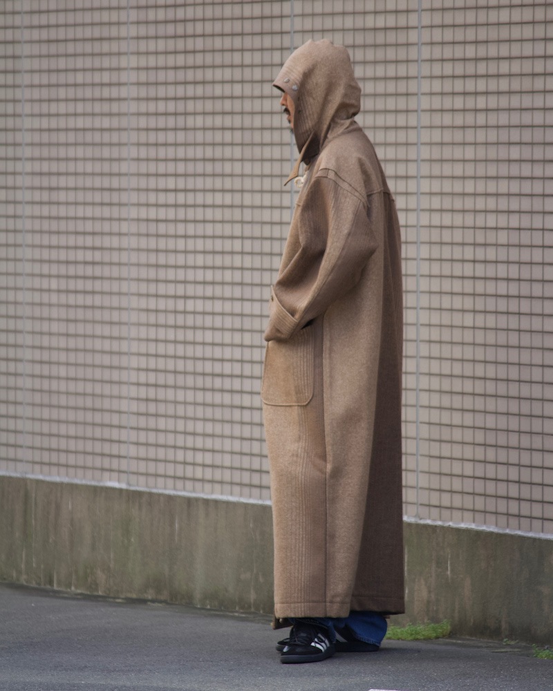 NEEDLES (ˡɥ륺) | Long Duffle Coat - W/N Herringbone Melton (󥰥åե륳 - ʥإܡȥ) - Camel