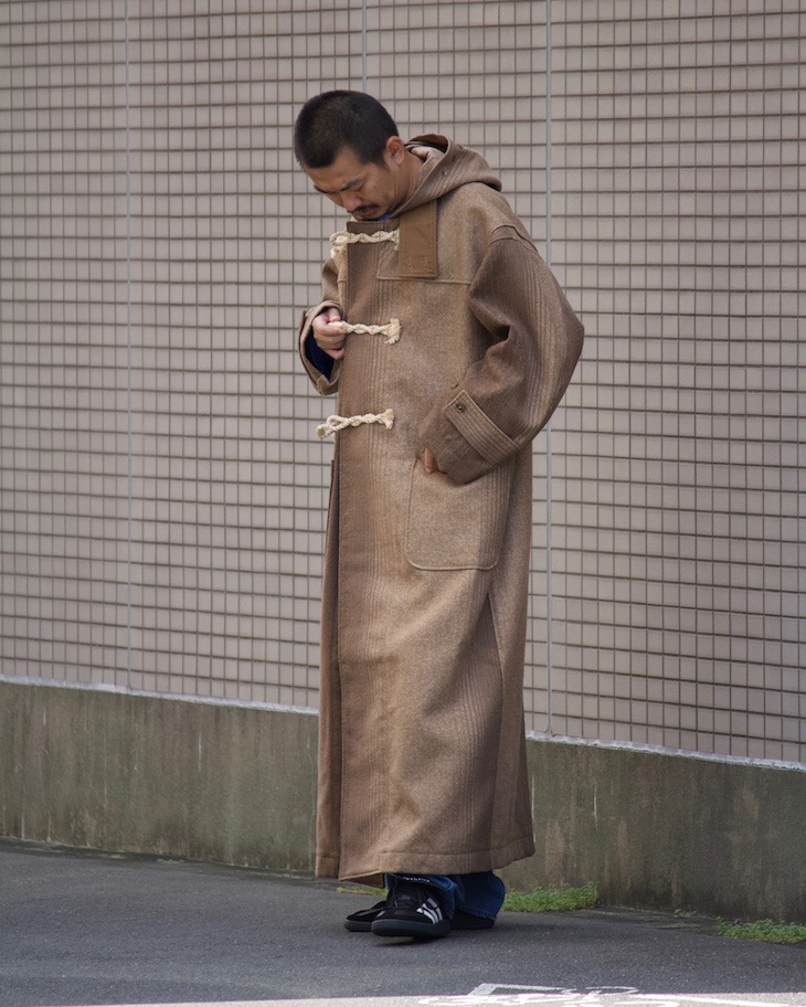 NEEDLES (ˡɥ륺) | Long Duffle Coat - W/N Herringbone Melton (󥰥åե륳 - ʥإܡȥ) - Camel