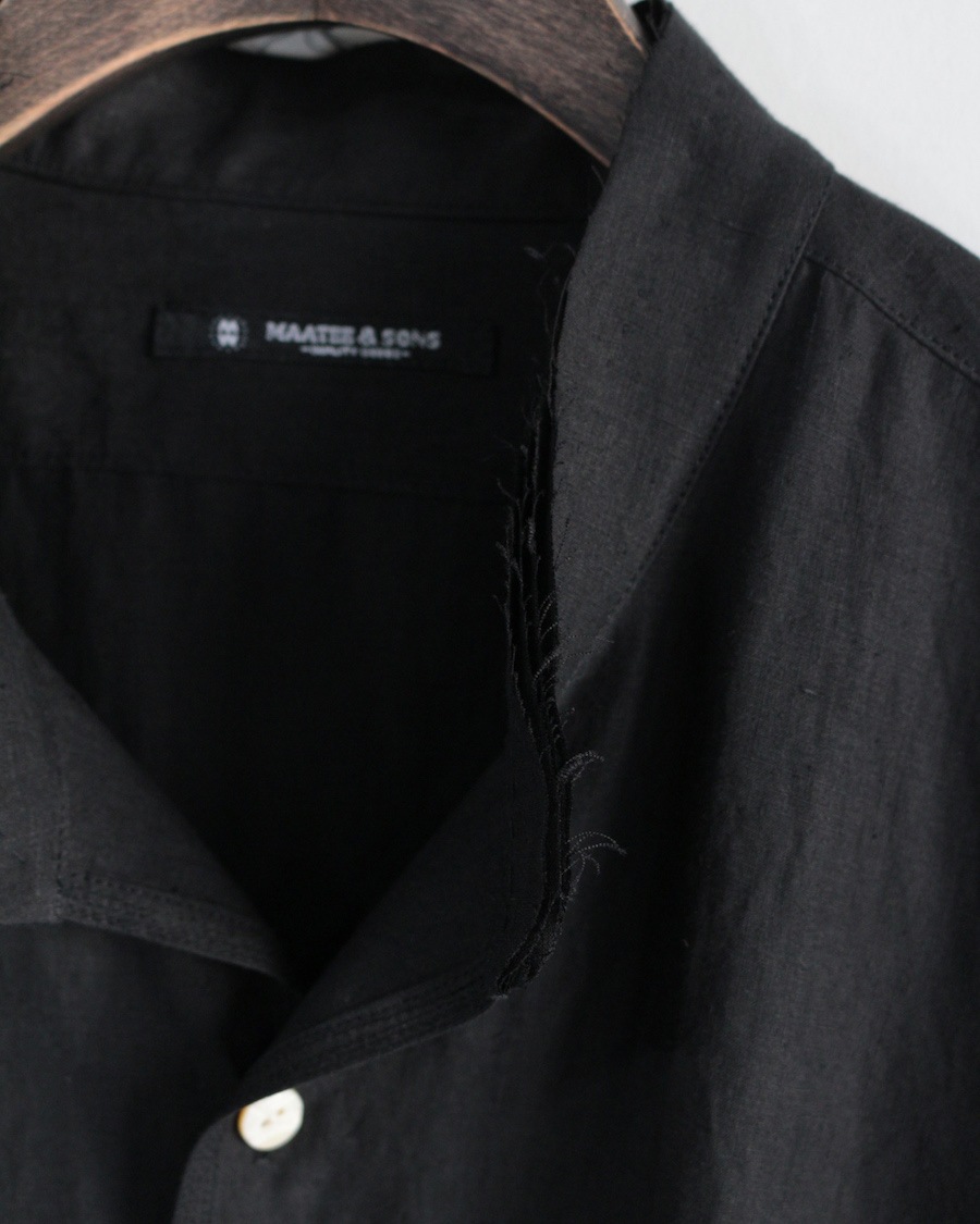 MAATEE&SONS L/S HANDKERCHIEF SH HEMP シャツ