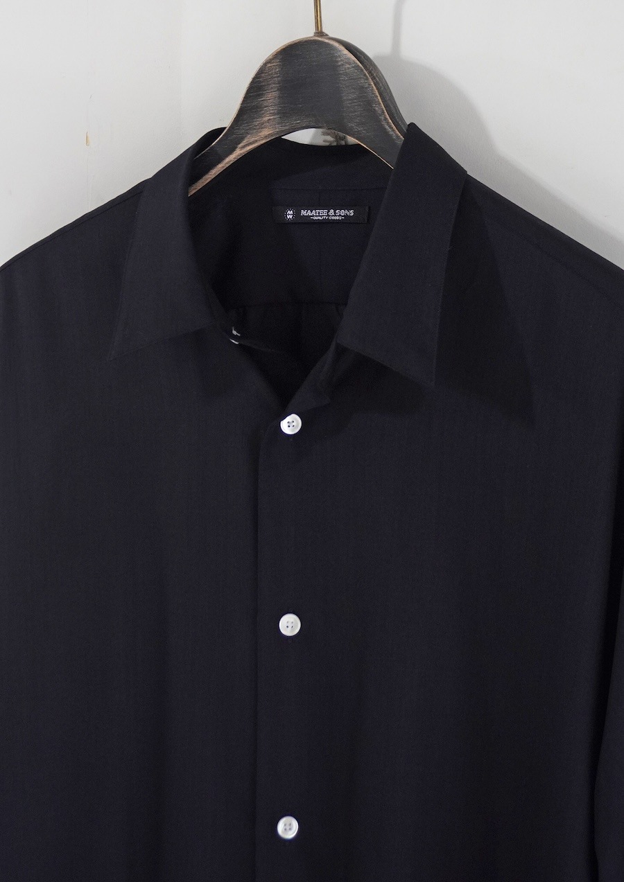 MAATEE&SONS (�ޡ��ƥ�������ɥ���) | short ponit shirts "��HWOOL"