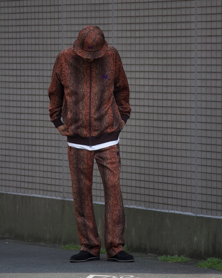 NEEDLES(�ˡ��ɥ륺) | Bermuda Hat - Poly Jacquard (�Хߥ塼���ϥå�-�ݥꥸ�㥬����) - Python