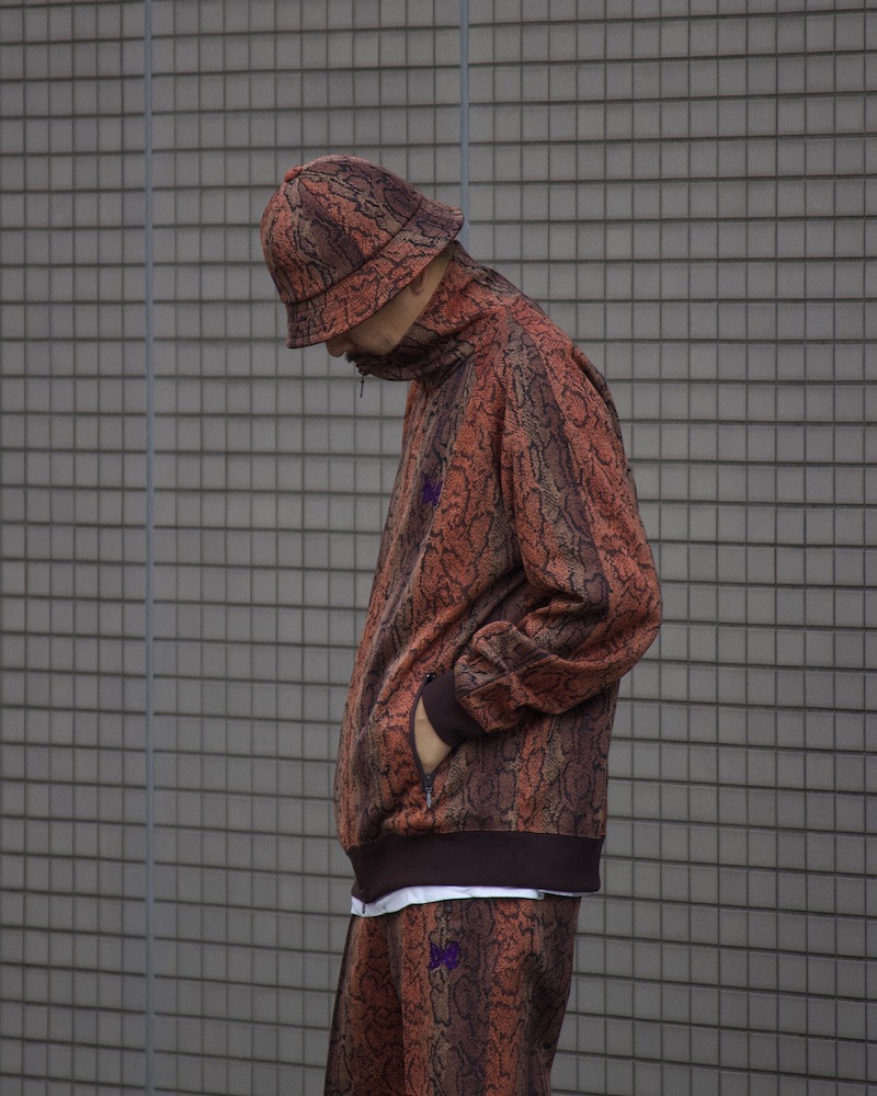 NEEDLES(�ˡ��ɥ륺) | Bermuda Hat - Poly Jacquard (�Хߥ塼���ϥå�-�ݥꥸ�㥬����) - Python