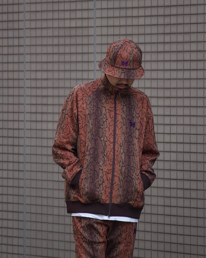 NEEDLES(�ˡ��ɥ륺) | Bermuda Hat - Poly Jacquard (�Хߥ塼���ϥå�-�ݥꥸ�㥬����) - Python