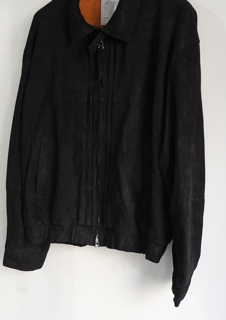 ANCELLM (���󥻥��) | GEEP TUCK JACKET | BLACK