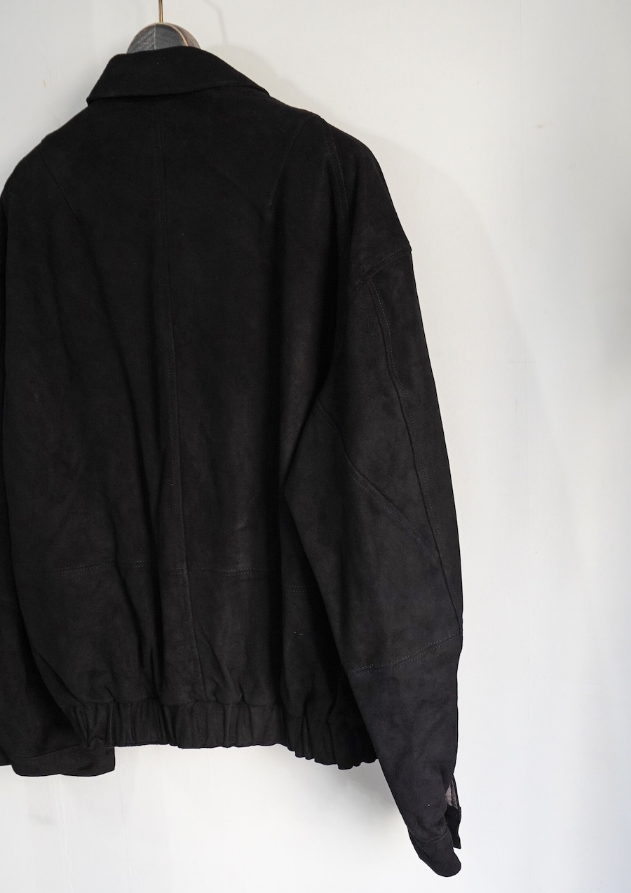 ANCELLM (���󥻥��) | GEEP TUCK JACKET | BLACK