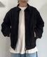 ANCELLM (���󥻥��) | GEEP TUCK JACKET | BLACK