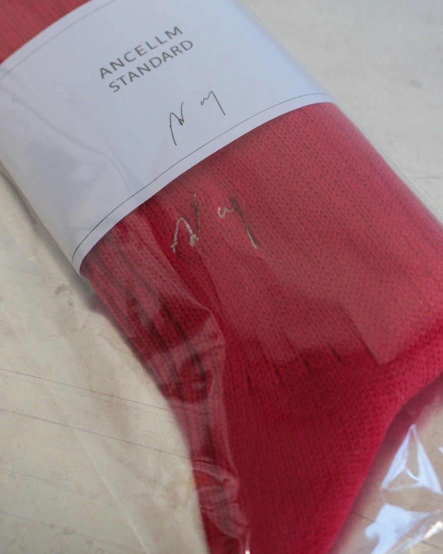 ANCELLM (���󥻥��) | LOOSE SOCKS  - BEIGE , PURPLE , RED