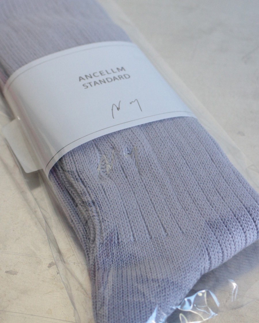 ANCELLM (���󥻥��) | LOOSE SOCKS  - BEIGE , PURPLE , RED