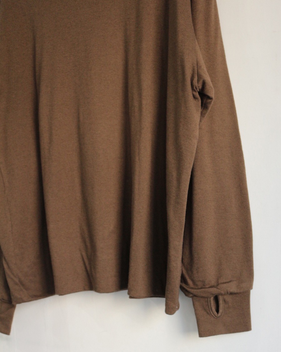 NICENESS (�ʥ����ͥ�) | BUCKLEY / �Хå��ꥣ ( ���åȥ󥫥��ߥ� �롼���ͥå� L/S ����� ) - BEIGE , NAVY