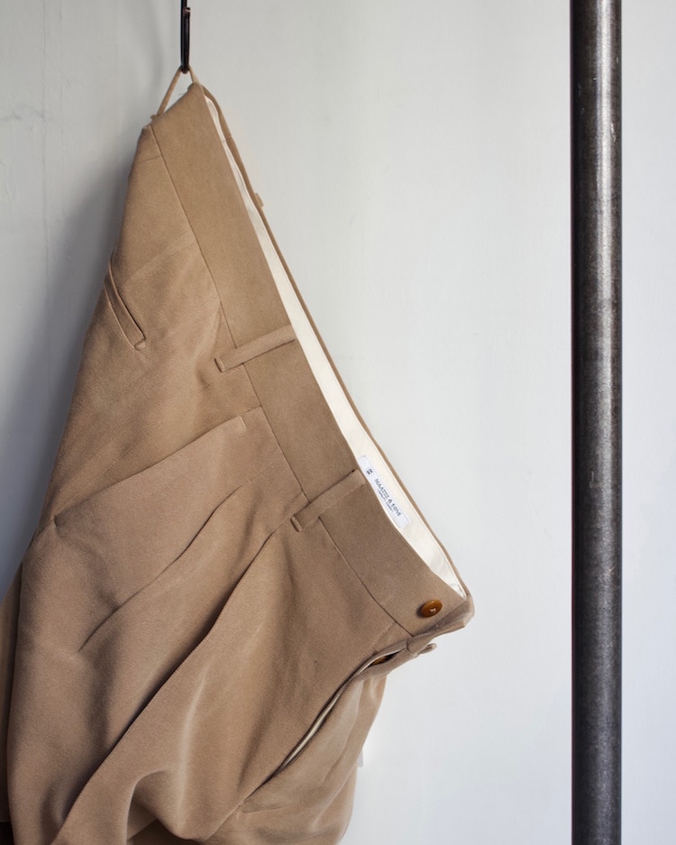 MAATEE&SONS (ޡƥɥ) | CHINO SILK ( 륯) - BROWN