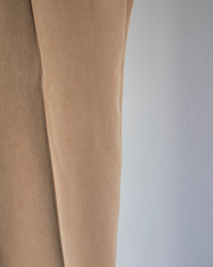 MAATEE&SONS (�ޡ��ƥ�������ɥ���) | ��CHINO SILK (������ ���륯) - BROWN