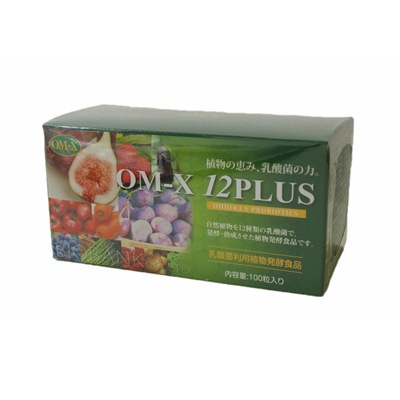 OMX 12PLUS 12プラス 100粒入り 植物発酵食品 バイオバンク OMX 12PLUS 12プラス 100粒入り 植物発酵食品 バイオバンク