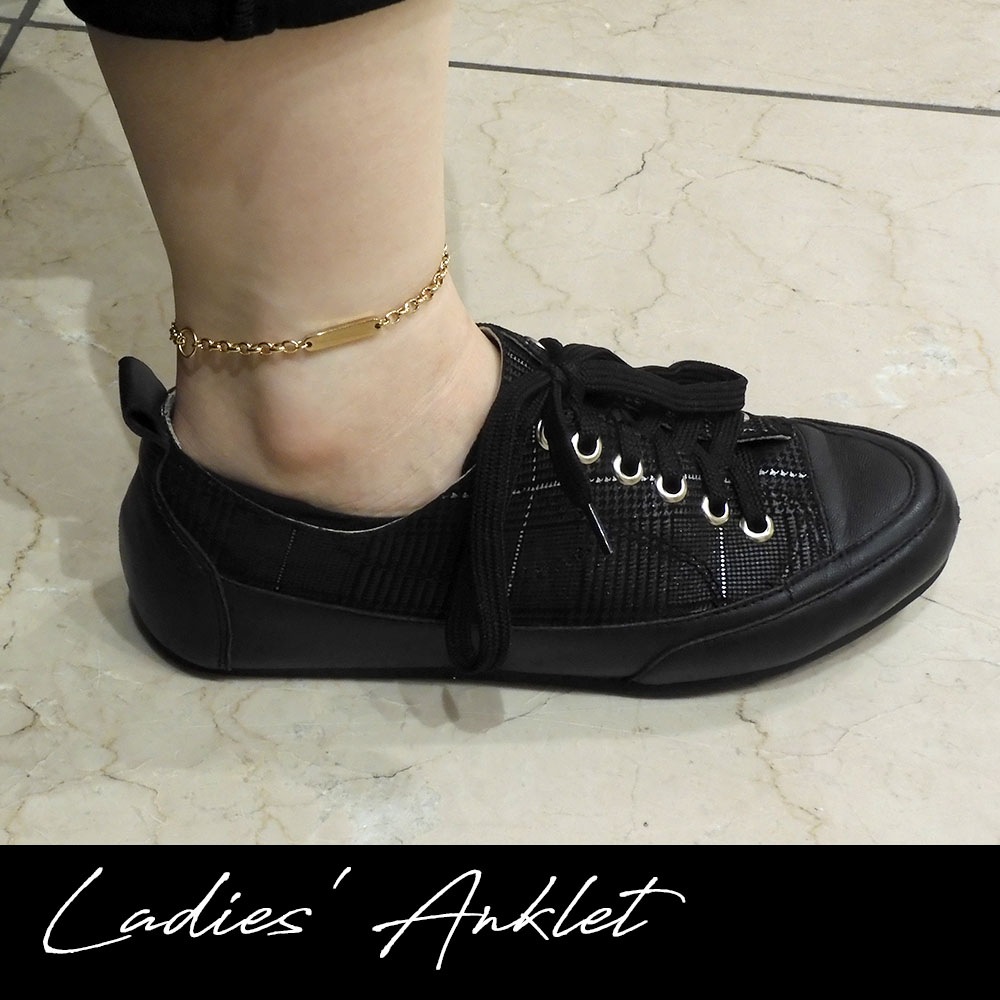 ペアブレスレット/アンクレット【2WAY仕様】サージカルステンレス【つけっぱなし】ゴールド プレート close to me St ペアアクセサリー