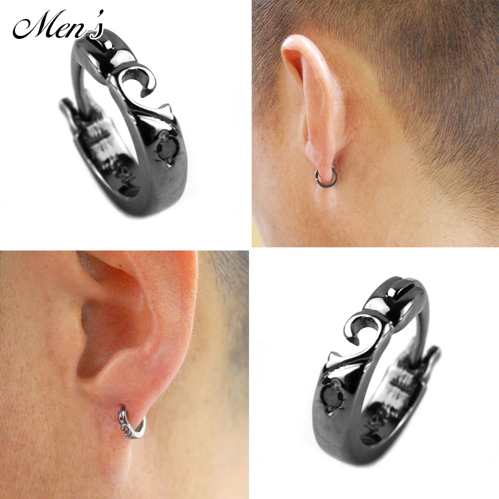 【単品】ピアス 【ダイヤモンド】合わせてハート  ブラック SILVER925 close to me