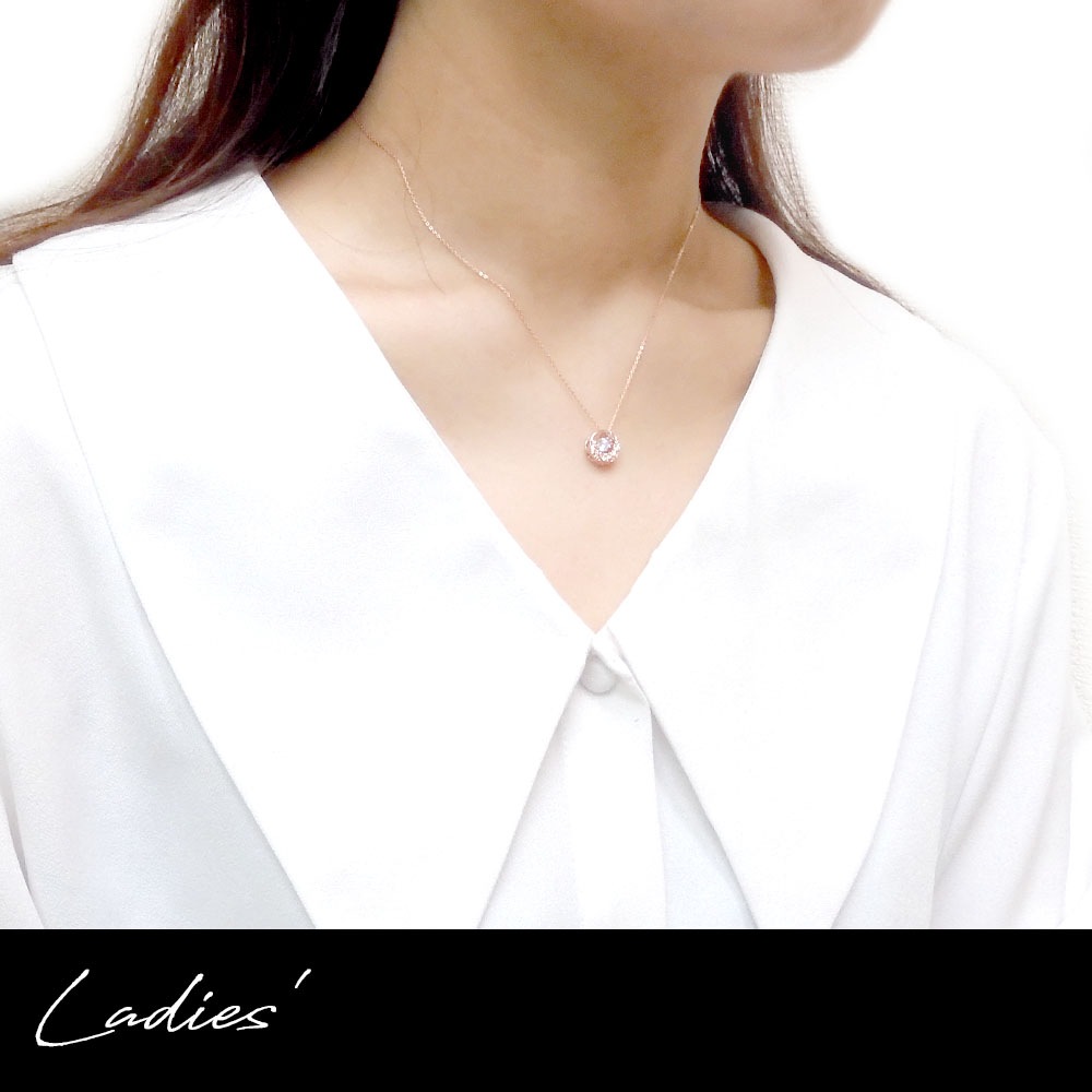 ペアネックレス 【ダンシングストーン】 ハワイアンジュエリー スーパーCZ 男女ともダンシング close to me ペアアクセサリー