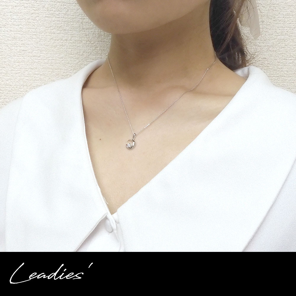 ネックレス2点 COLOR CALYX NECKLACE(ルチルクオーツ)(2JN1103)K10 ネックレス