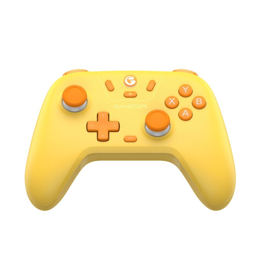 GameSir Nova Lite Golden Yellow 無線 有線ゲームコントローラー ( Switch Windows PC iOS Android XBOXレイアウト メンブレン ターボ 1年間保証 ) ゴールデンイエロー