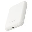 ELECOM エレコム マグネット付き ワイヤレス充電対応 モバイルバッテリー EC-C08WH ( 5000mAh 12W出力 USB-C MagSafe対応 ) ホワイト