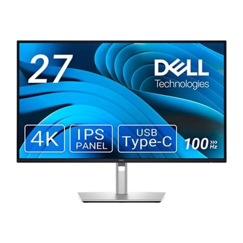 Dell Pro デル・テクノロジーズ ディスプレイ 27インチ USB-C ハブ モニター P2725QE ( 27型 4K IPS 非光沢 DisplayPort HDMI 有線LAN チルト ピボット スイベル 高さ調節 Vesa 3年間保証 )