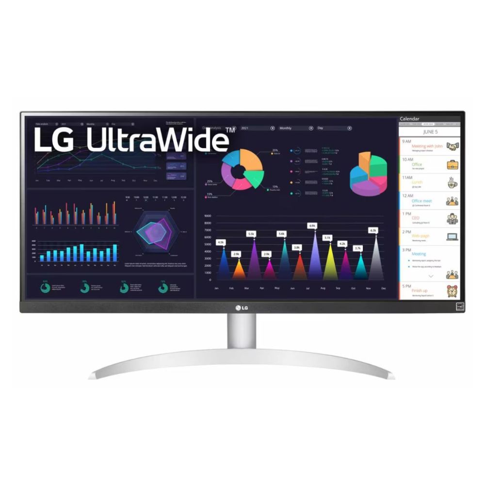 LG モニター ディスプレイ UltraWide 29WQ600-W ( 29型 UltraWide FHD IPS 非光沢 USB-C DisplayPort HDMI チルト調節 内臓スピーカー Vesa 3年間保証 )