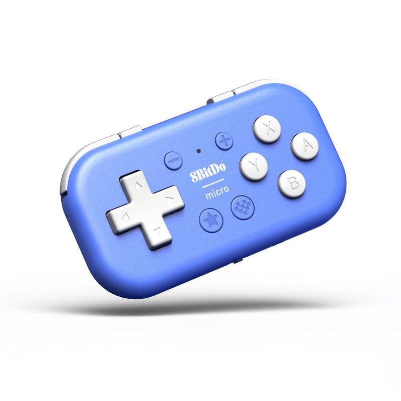 8BitDo Micro Bluetooth Blue 無線 有線 ゲームコントローラー ( Windows PC iPadOS Android iOS Bluetooth USB端子)
