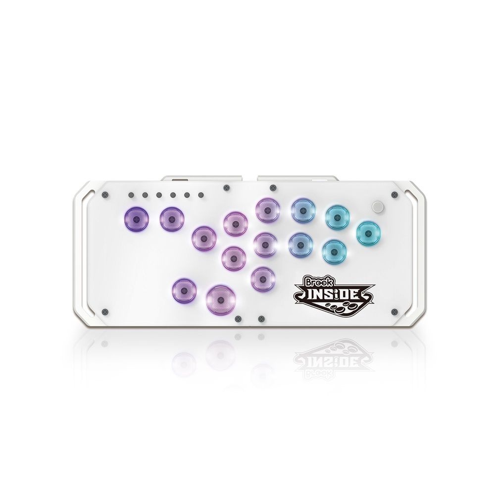 Brook ブルック Fighter Starburst White 有線レバーレスコントローラー FM00012663 ( PS5 PS4 Xbox Switch Windows PC 対応 ターボあり )