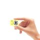 SAC CONNECT MINIカメラ SMC01-YE	( 約100万画素 CMOSセンサー 固定焦点 0.96インチ液晶画面 microSD対応 動画撮影 レトロモード 小型デジタルカメラ) イエロー