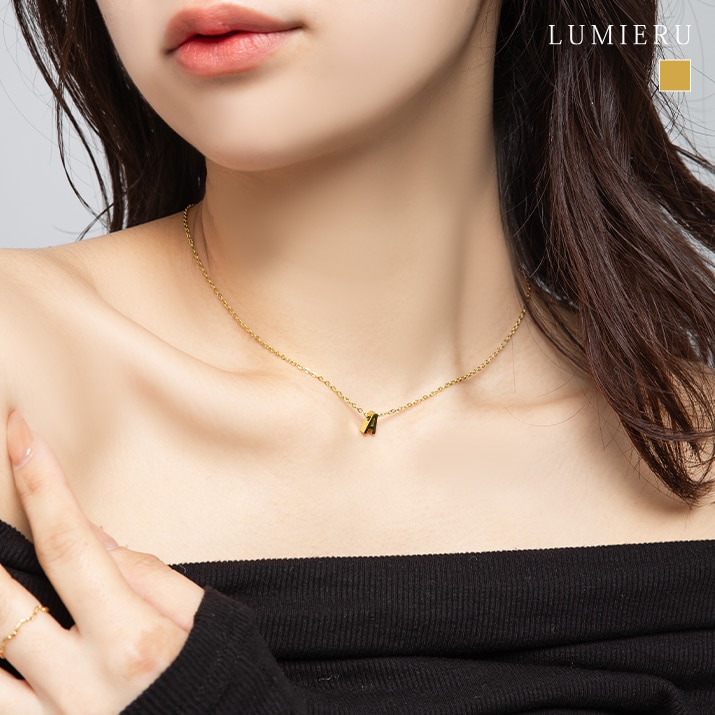 『Y』COLOR ツアー DEEP 『YUICHIRO』イニシャル ネックレス ステンレス ラウンド イニシャルネックレス [nc076-n1040