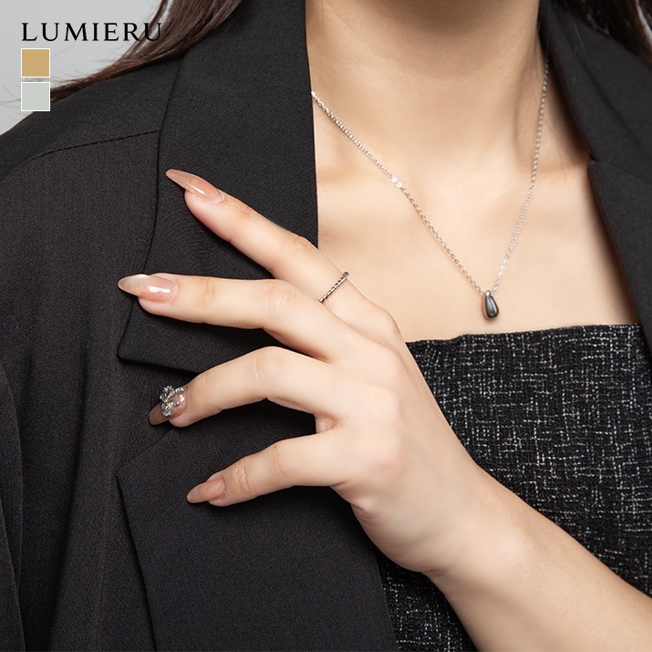 リング《ステンレス製 ツイストライン スリムリング 全2色 3サイズ