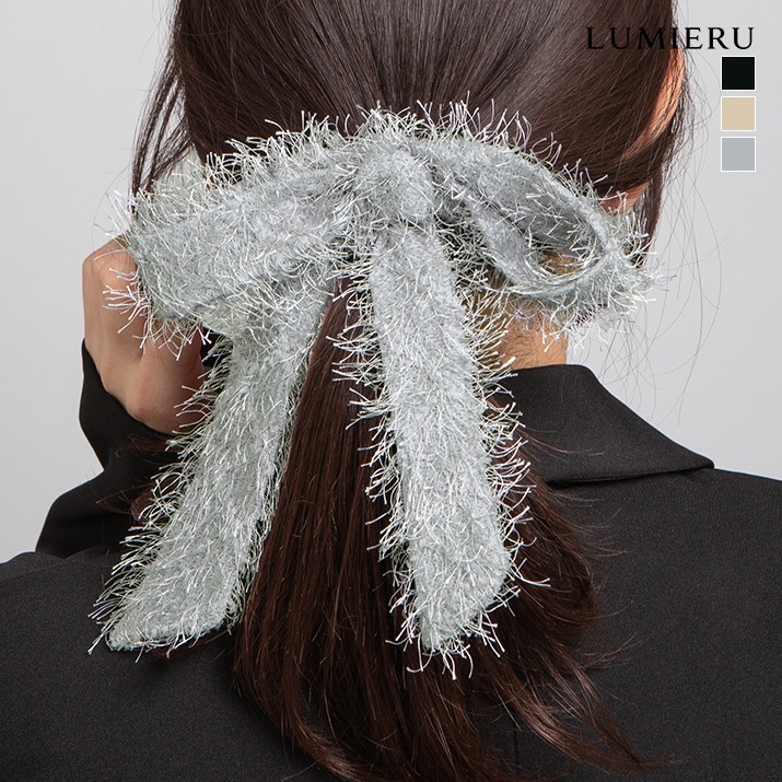 フェイクレザーバナナクリップ 全3色 | ヘアーアクセサリー | LUMIERU
