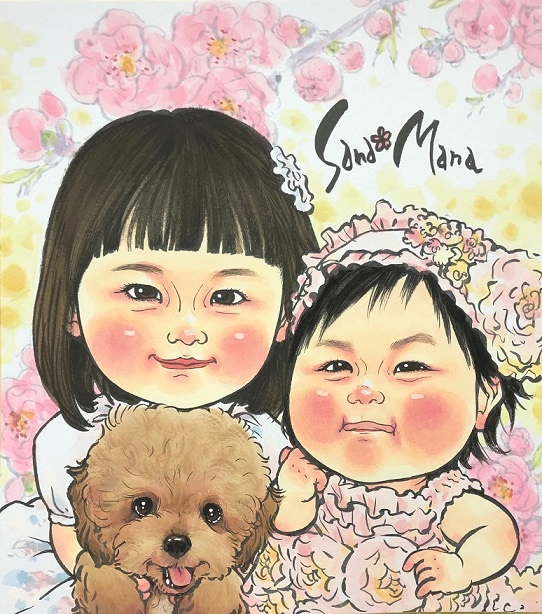 有料背景☆似顔絵のバックに入れる絵☆（＊こちらはオプションです