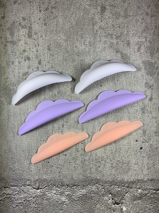 特別価格] まつ毛パーマ用品 - 3色☆花型まつ毛パーマロッド 3