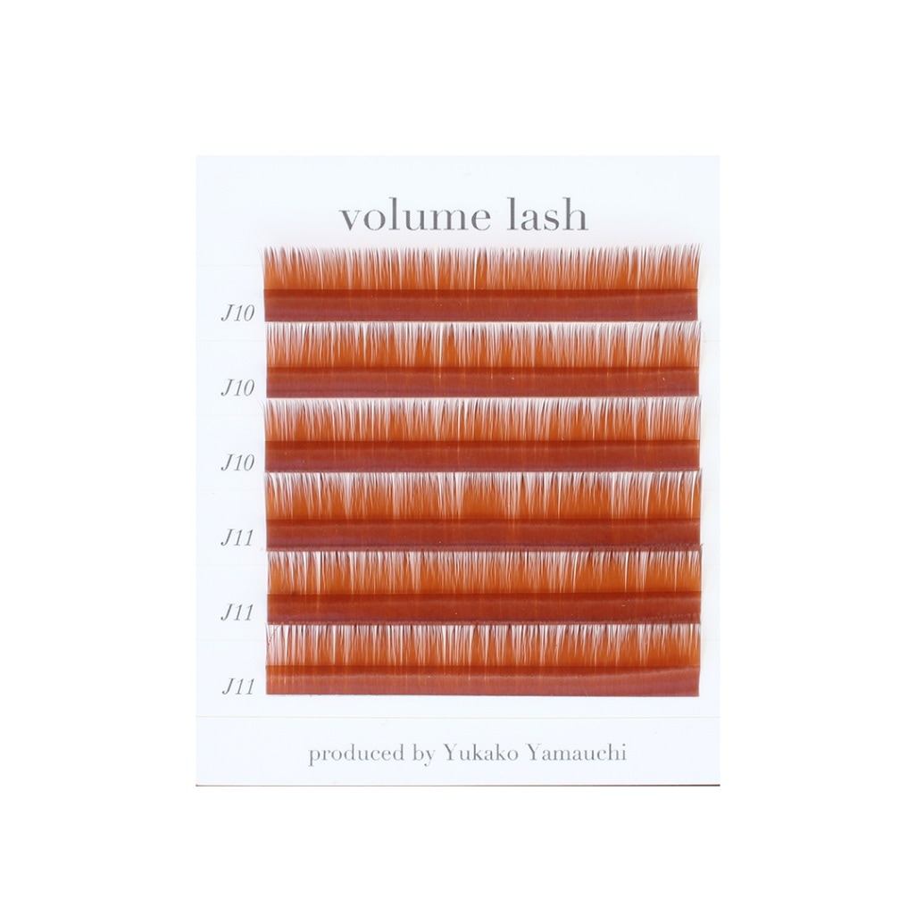 【Dカール】ボリュームラッシュブラッドオレンジ0.07　長さ6列MIX商品メイン画像3