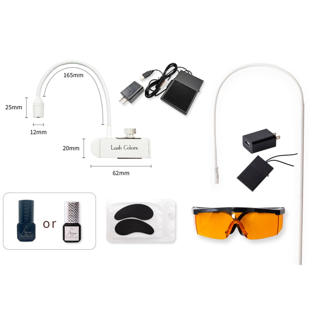 LC LEDHandy+Standライト導入国産グルーSET