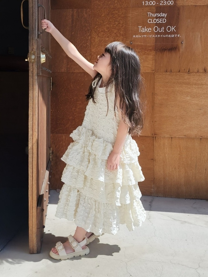 ティアードフリル キャミワンピース | キッズ,女の子,スカート  