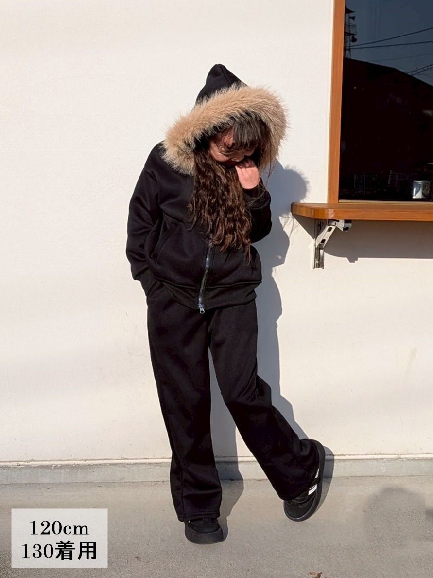 パーカー×パンツ セットアップ（裏起毛） | キッズ,女の子