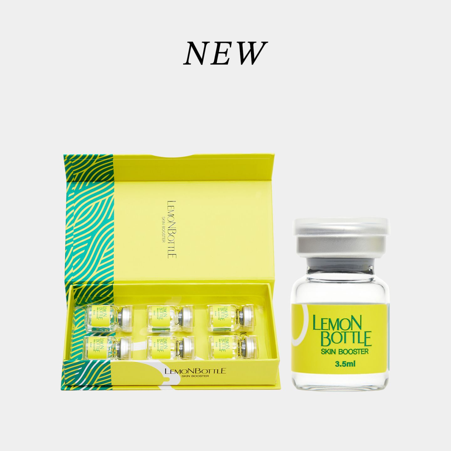 LEMONBOTTLE ブースター導入液 10ml x 5本 即日発送】韓国で話題レモンボトル10ml 5本 ホームケアも可能