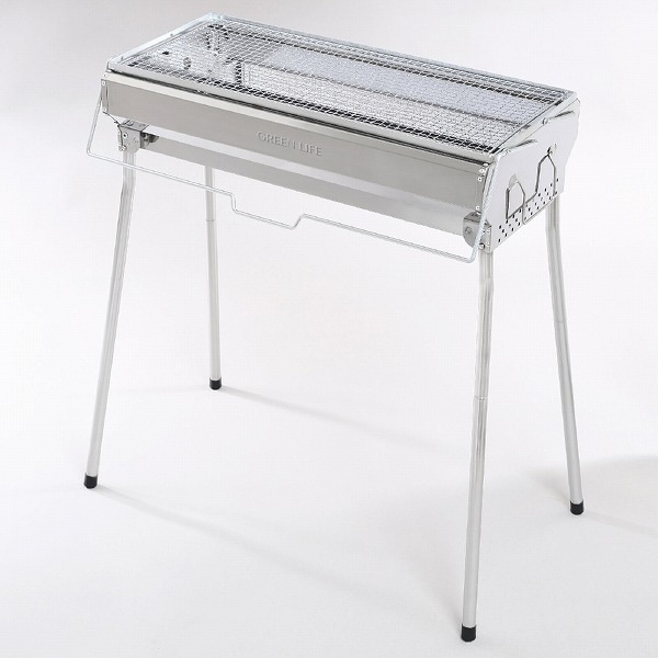 バーベキューコンロ 炭足しカンタン ステンレスBBQコンロ GSB