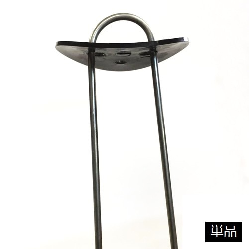 U字ピン 15cm [単品1個] 固定ピン 固定具 防草シート 留め具 黒丸君