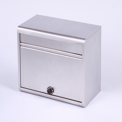 郵便ポスト ステンレスポスト(18-8ステンレス) ダイヤル錠付 PH-60D