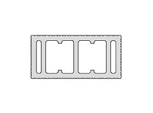 �ϥ�ǥ����åɡ��ӡ���� 50��100��2000mm ��5.2kg�� HW-B-50100