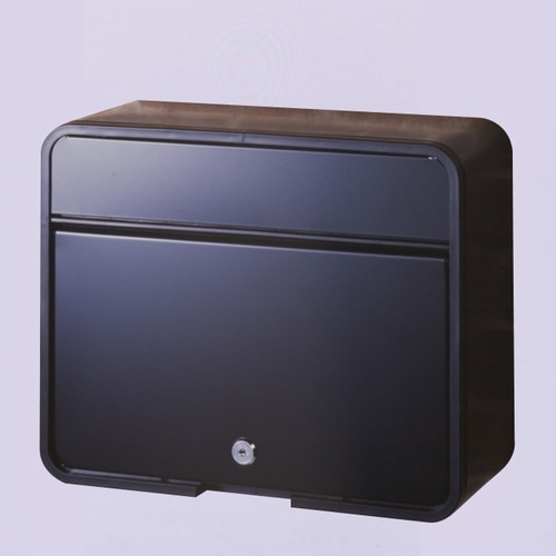 郵便ポスト スチールポスト （カムロック錠タイプ） マットブラック FH